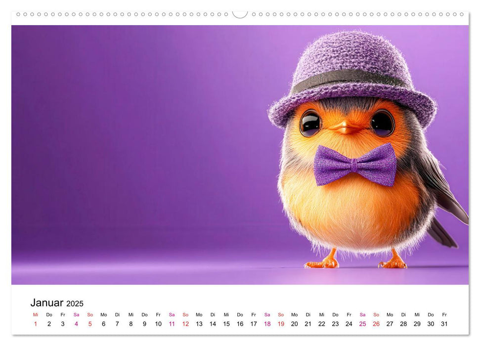 Kreativ Kalender - Tiere & eigene Ideen (CALVENDO Wandkalender 2025)