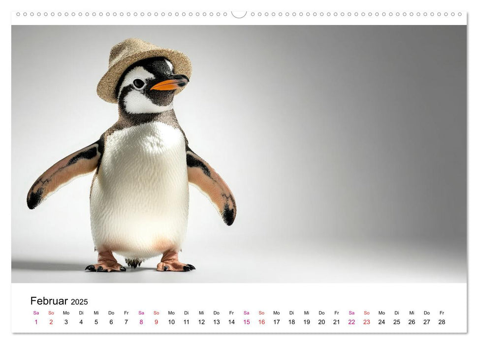 Kreativ Kalender - Tiere & eigene Ideen (CALVENDO Wandkalender 2025)