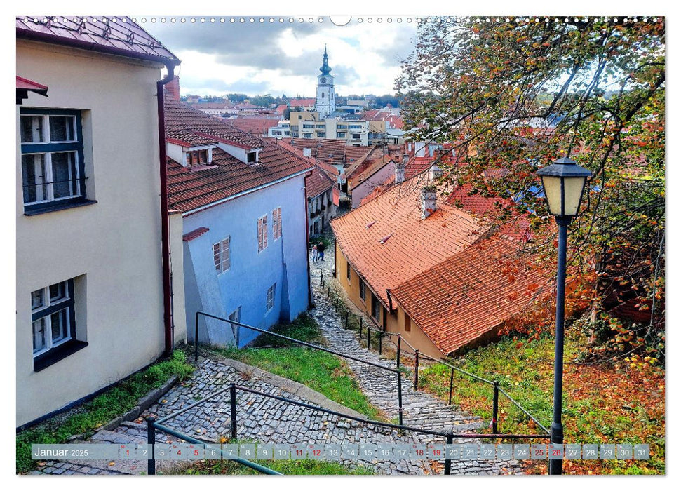 Trebitsch und Schloss Jarmeritz (CALVENDO Premium Wandkalender 2025)