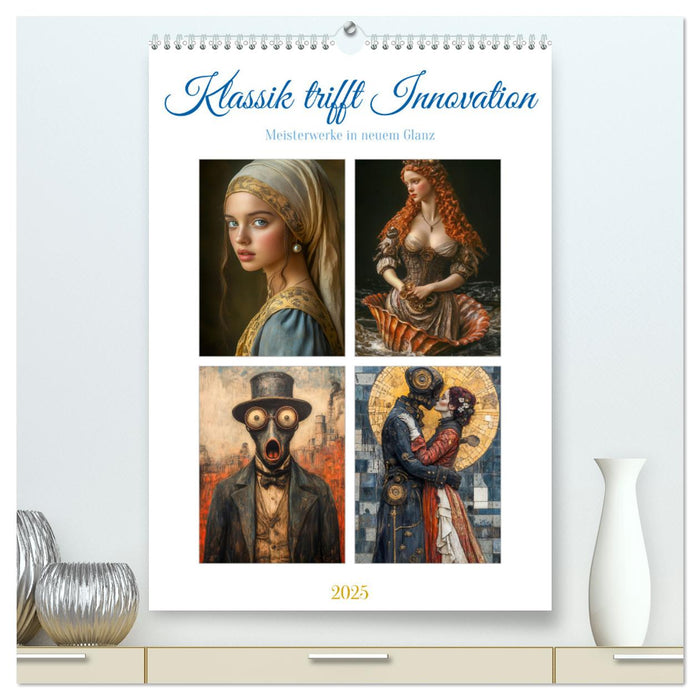 Klassik trifft Innovation (CALVENDO Premium Wandkalender 2025)