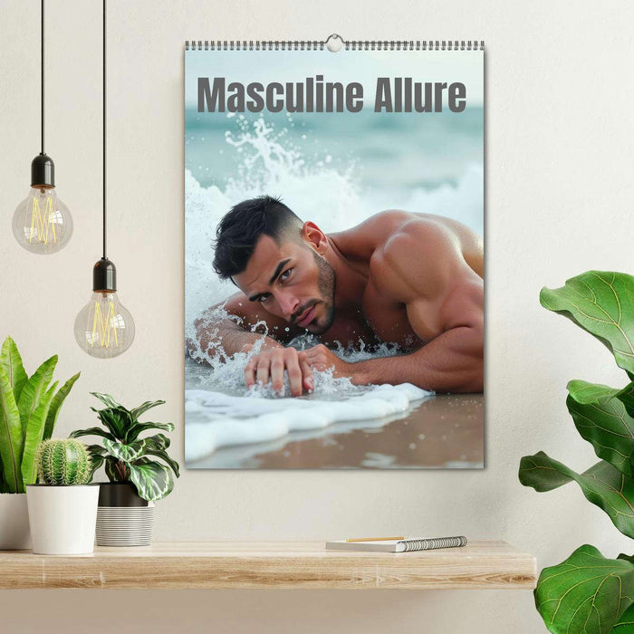 Masculine allure (CALVENDO Monthly Calendar 2025)