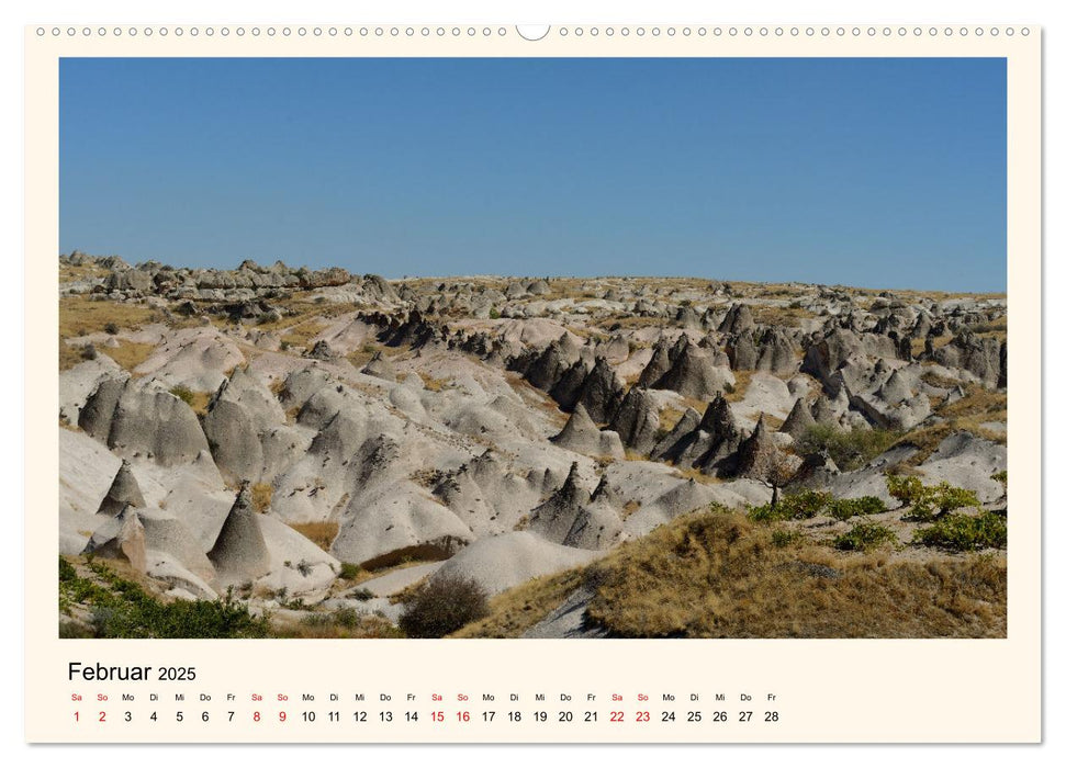 Kappadokien, im Land der Feenkamine (CALVENDO Wandkalender 2025)