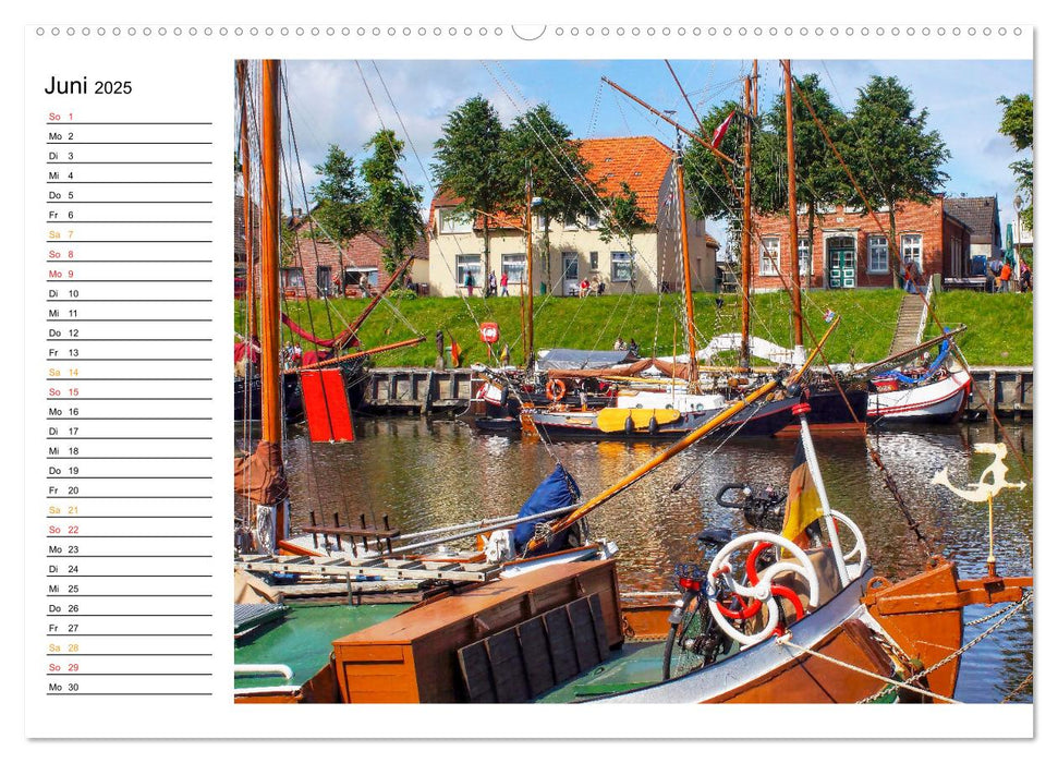 Ostfriesland - maritim pur (CALVENDO Wandkalender 2025)