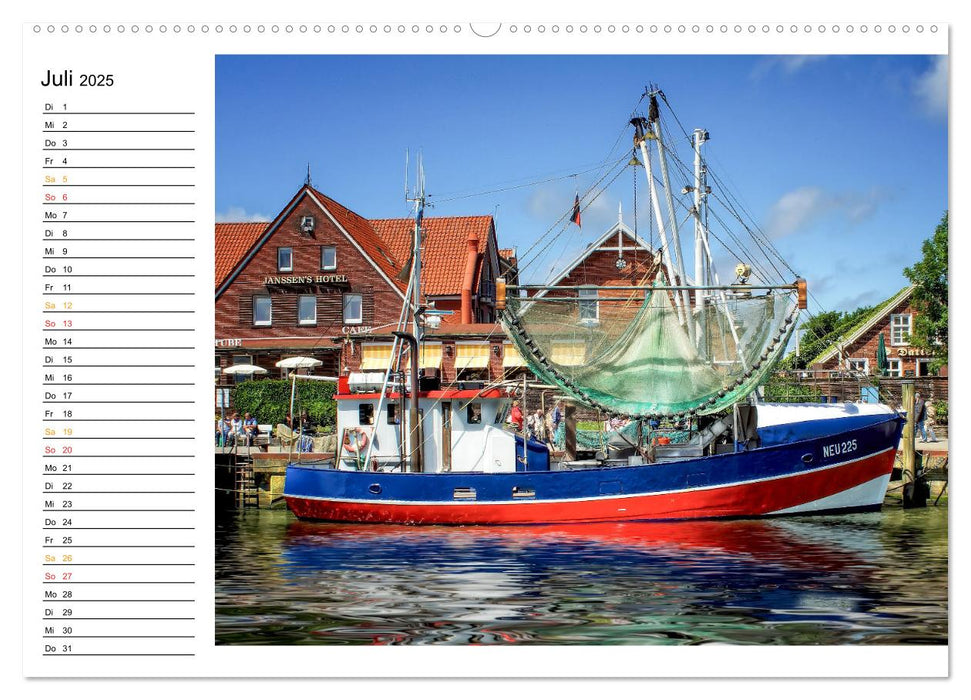 Ostfriesland - maritim pur (CALVENDO Premium Wandkalender 2025)