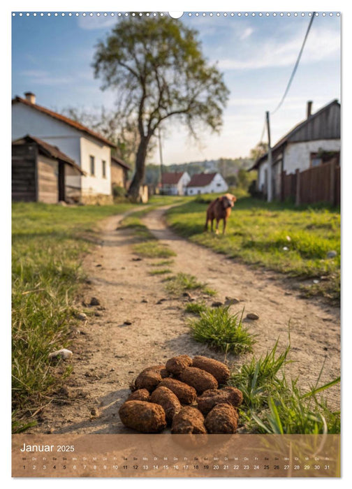 Der Hundehaufenkalender (CALVENDO Wandkalender 2025)