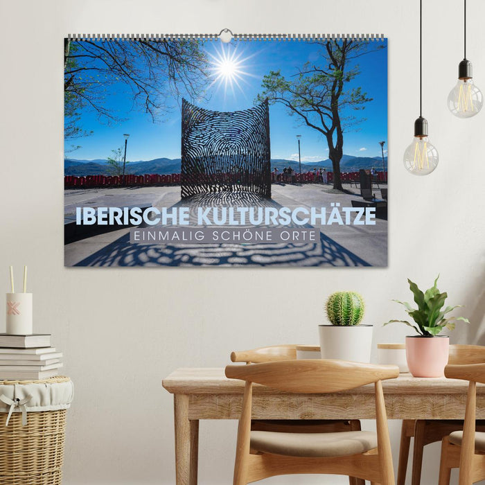 IBERISCHE KULTURSCHÄTZE - Einmalig schöne Orte (CALVENDO Wandkalender 2025)