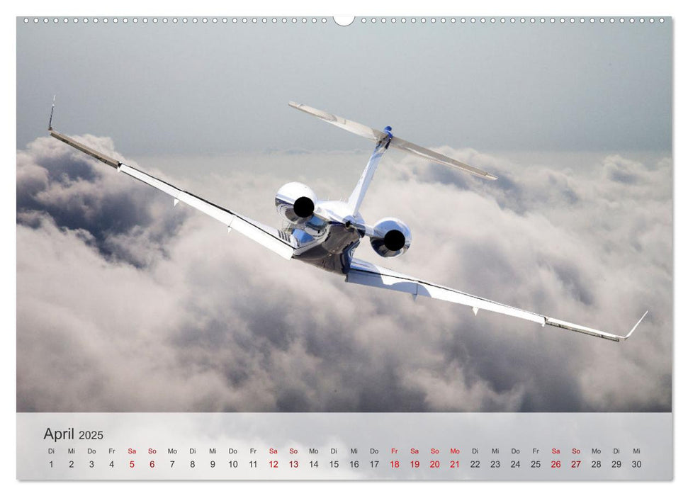 Flugzeuge über den Wolken (CALVENDO Premium Wandkalender 2025)