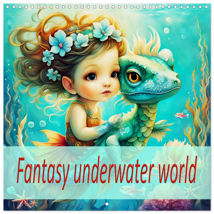 Fantasy underwater world (CALVENDO Monthly Calendar 2025)