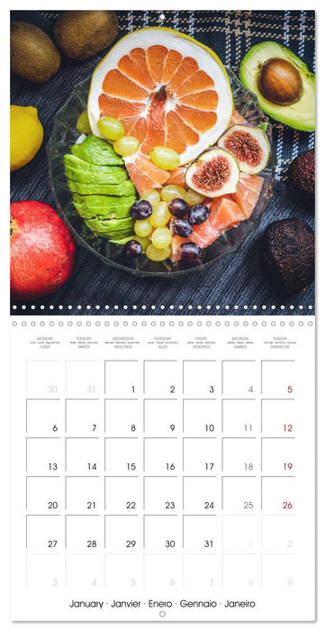 Healthy Bowls - Good Food (CALVENDO Monthly Calendar 2025)