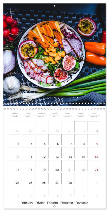 Healthy Bowls - Good Food (CALVENDO Monthly Calendar 2025)