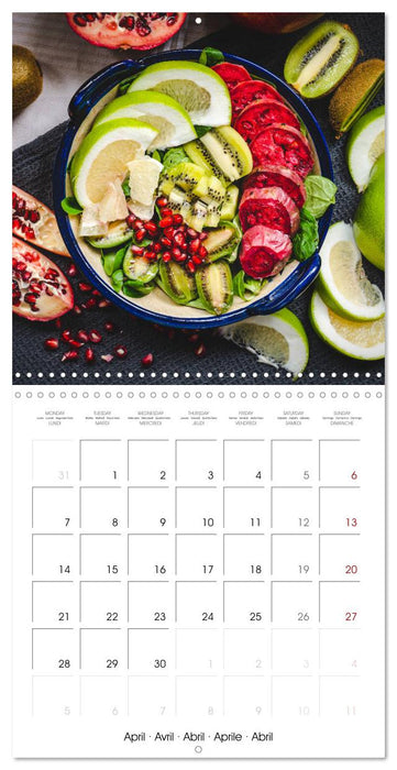 Healthy Bowls - Good Food (CALVENDO Monthly Calendar 2025)