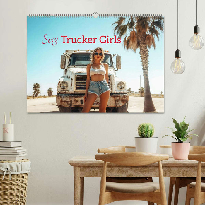 Sexy Trucker Girls (CALVENDO Wandkalender 2025)