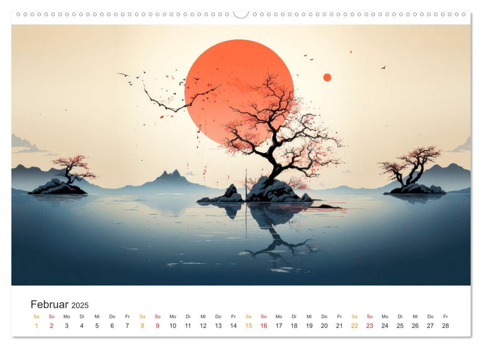 Japan - Kunst der Traditionen (CALVENDO Wandkalender 2025)