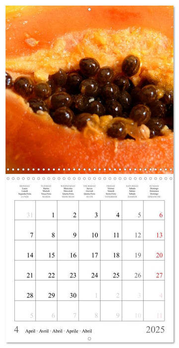 Appetizing Food (CALVENDO Monthly Calendar 2025)