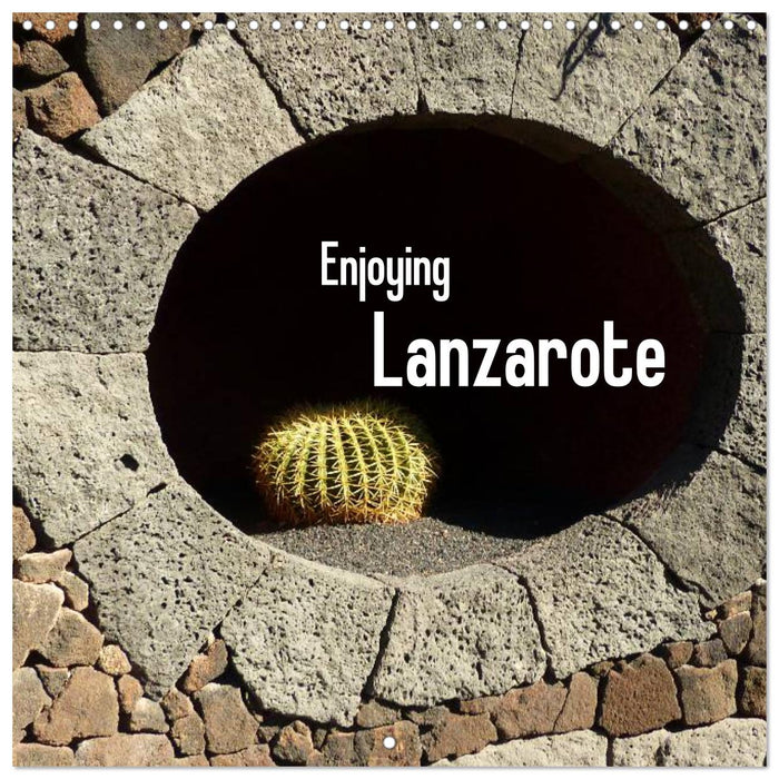 Enjoying Lanzarote (CALVENDO Monthly Calendar 2025)