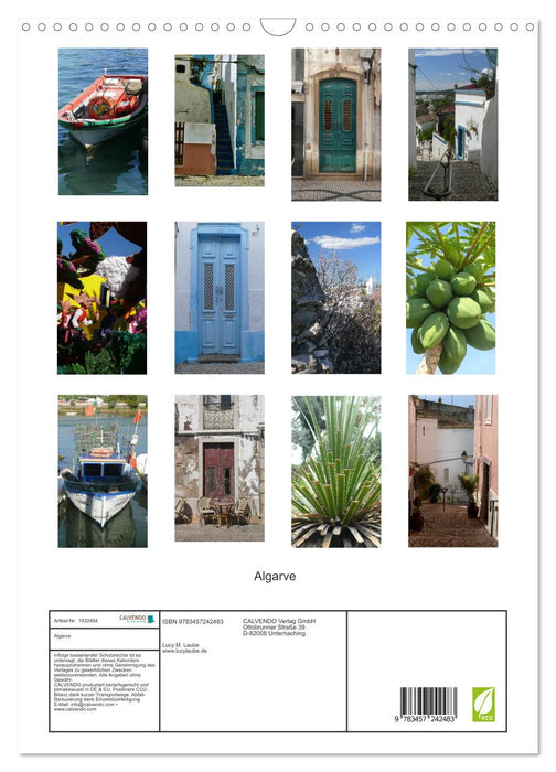 Algarve (CALVENDO Wandkalender 2025)