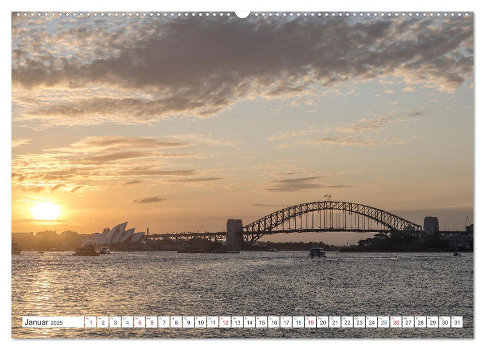 Sydney - Pulsierendes Herz Australiens (CALVENDO Premium Wandkalender 2025)