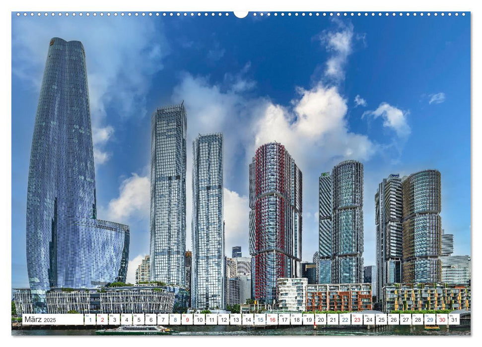 Sydney - Pulsierendes Herz Australiens (CALVENDO Premium Wandkalender 2025)