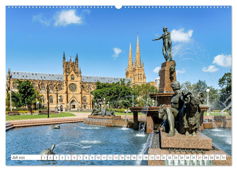 Sydney - Pulsierendes Herz Australiens (CALVENDO Premium Wandkalender 2025)