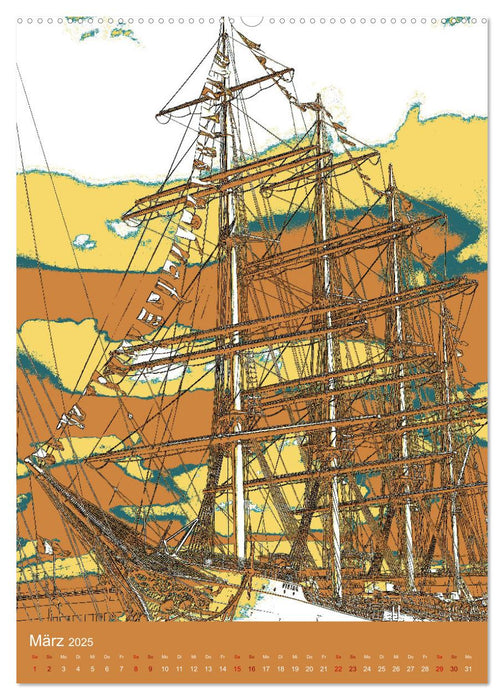 POP-ART meets Göteborg (CALVENDO Premium Wandkalender 2025)