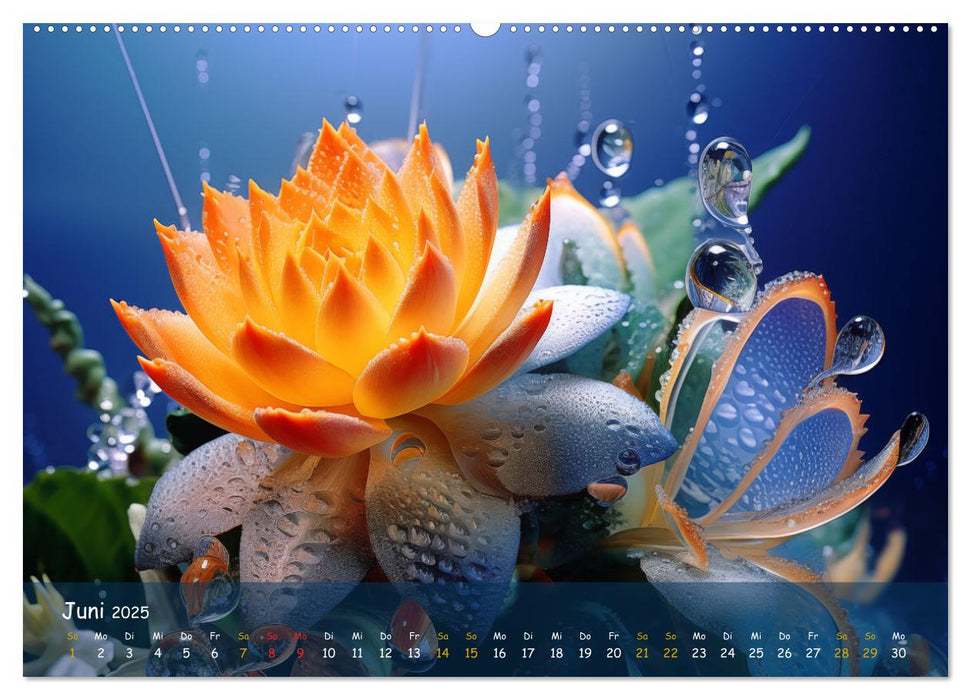 Exotische Pflanzen Close-up (CALVENDO Wandkalender 2025)