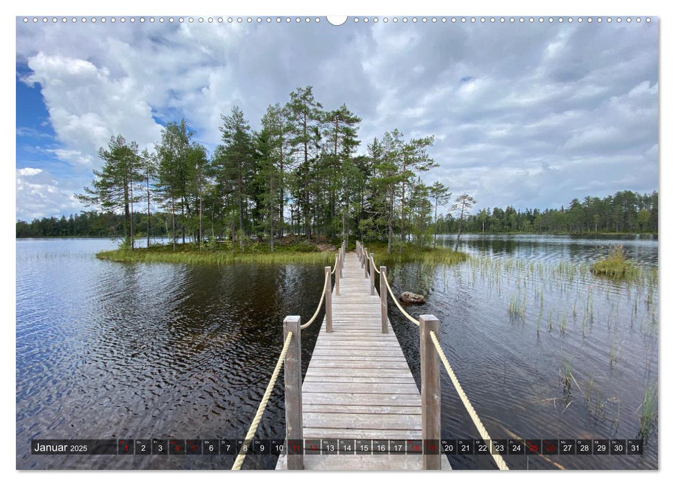 Wandern in Schweden - Einladung in die Natur (CALVENDO Wandkalender 2025)