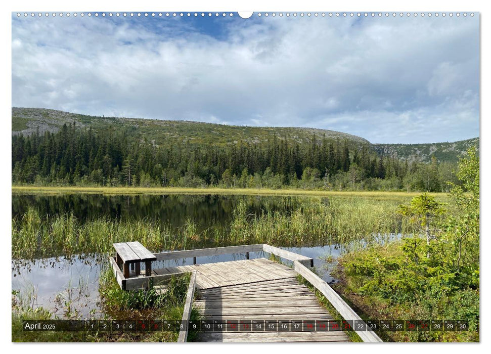 Wandern in Schweden - Einladung in die Natur (CALVENDO Wandkalender 2025)