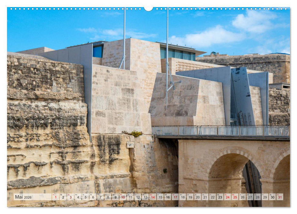 Malta - Wo Geschichte lebendig ist (CALVENDO Wandkalender 2026)