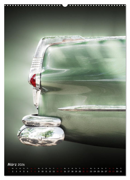 Amerikanische Autos 1950er bis 1980er Favoriten (CALVENDO Wandkalender 2026)