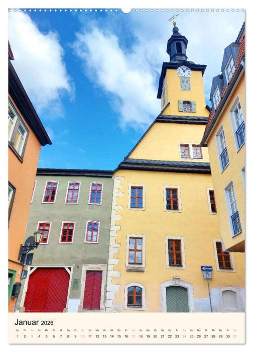 Rudolstadt - Ein Spaziergang (CALVENDO Premium Wandkalender 2026)