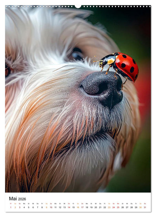 Tierisch daneben - frech und völlig verrückt (CALVENDO Wandkalender 2026)