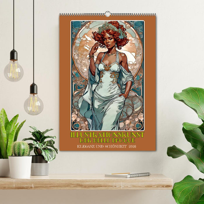 Illustrationskunst der Belle Époque (CALVENDO Wandkalender 2026)