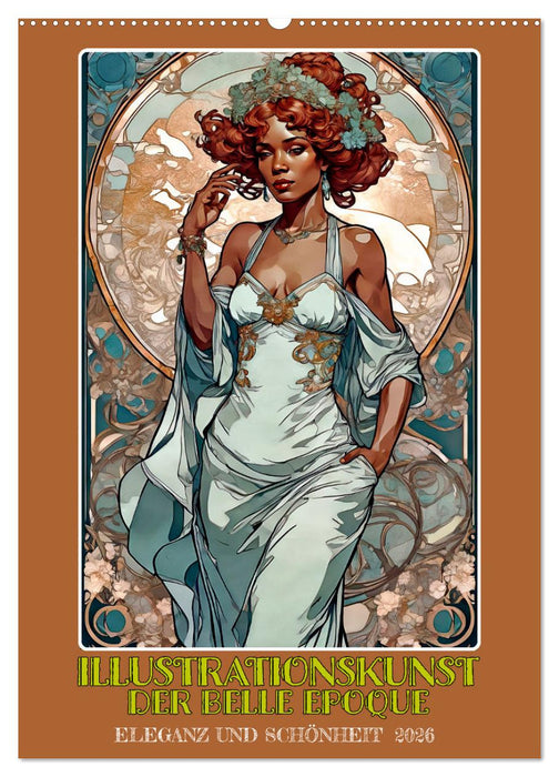 Illustrationskunst der Belle Époque (CALVENDO Wandkalender 2026)