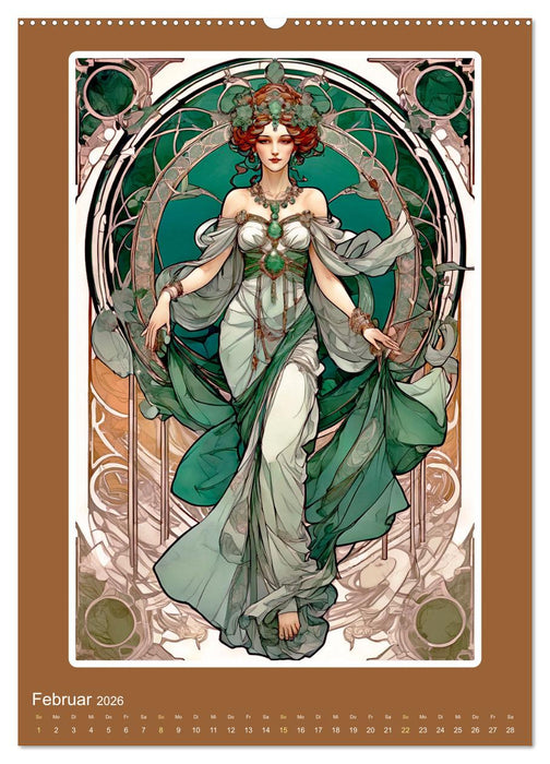 Illustrationskunst der Belle Époque (CALVENDO Wandkalender 2026)