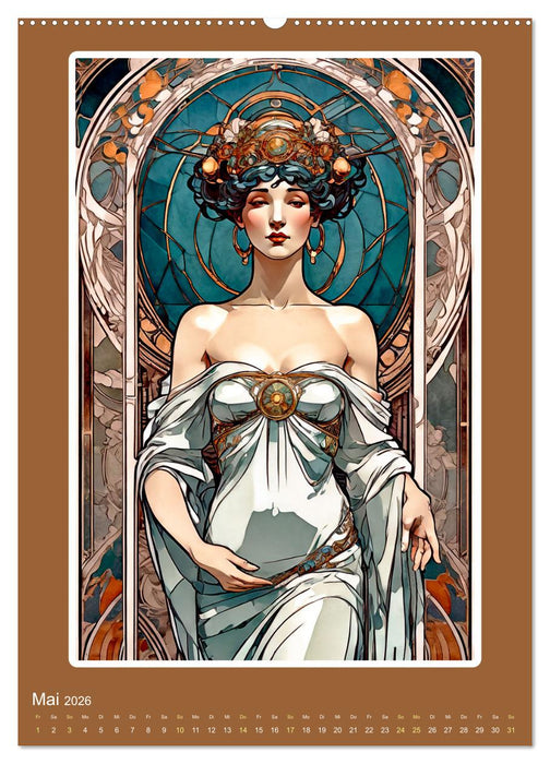 Illustrationskunst der Belle Époque (CALVENDO Wandkalender 2026)