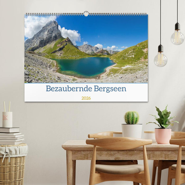 Bezaubernde Bergseen (CALVENDO Wandkalender 2026)