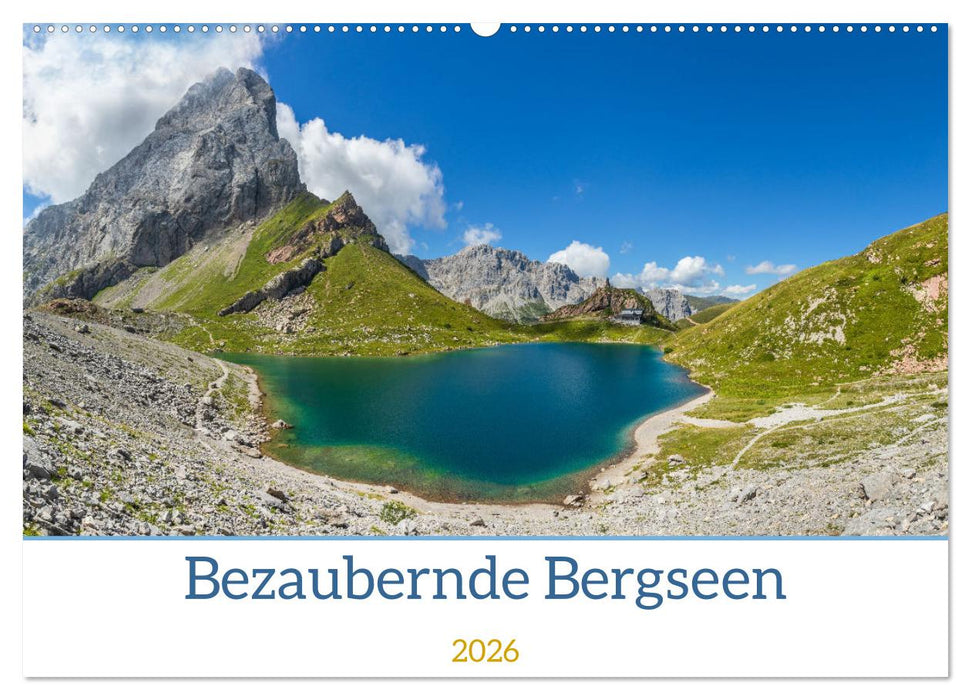 Bezaubernde Bergseen (CALVENDO Wandkalender 2026)