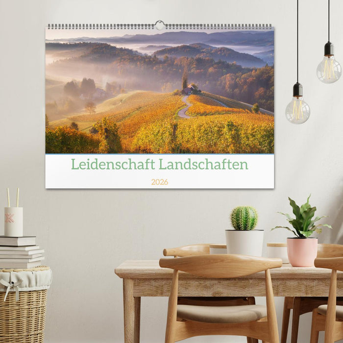 Leidenschaft Landschaften (CALVENDO Wandkalender 2026)