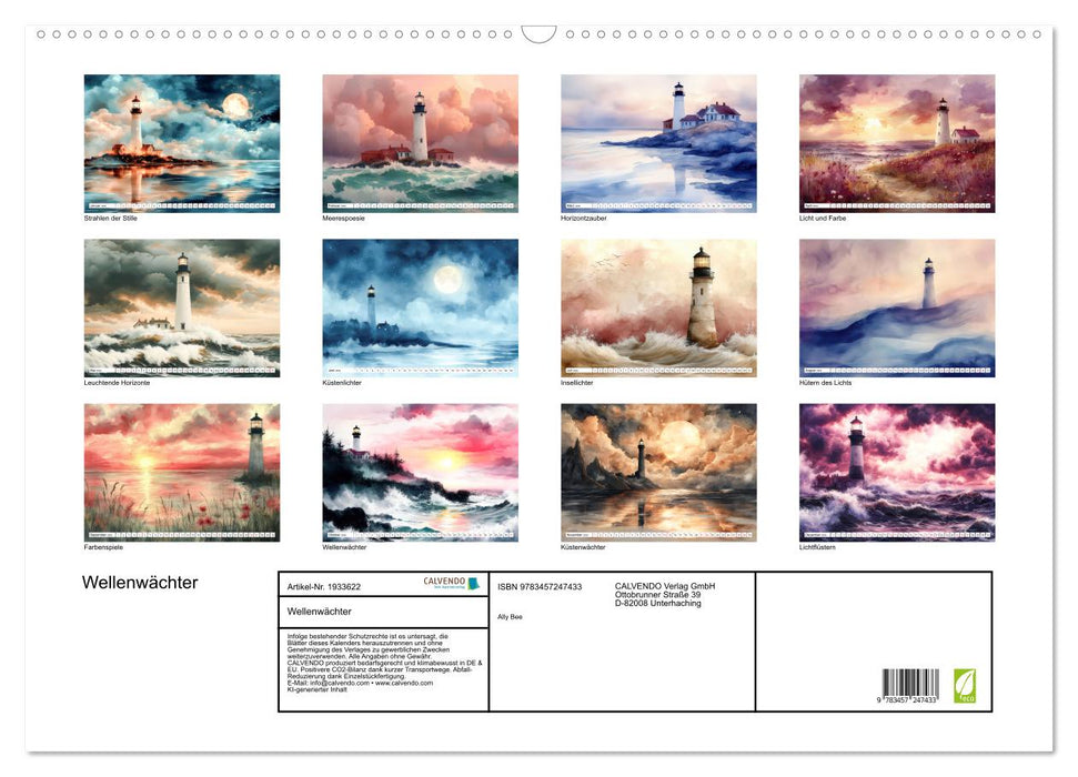 Wellenwächter (CALVENDO Wandkalender 2026)