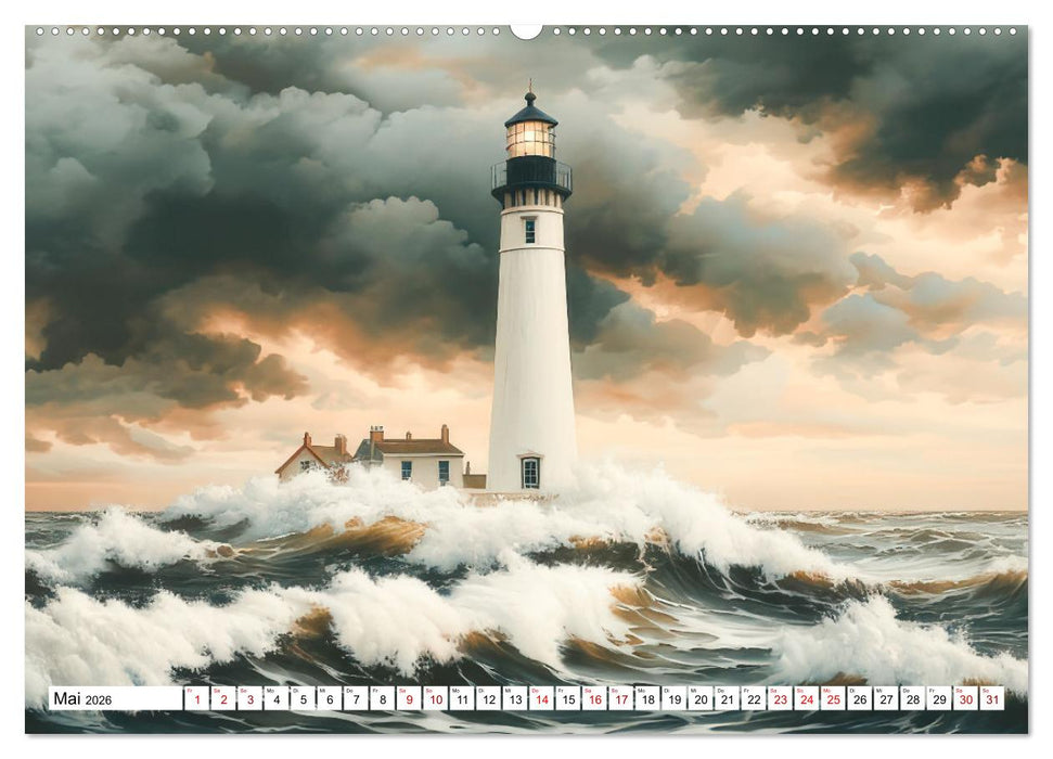 Wellenwächter (CALVENDO Wandkalender 2026)