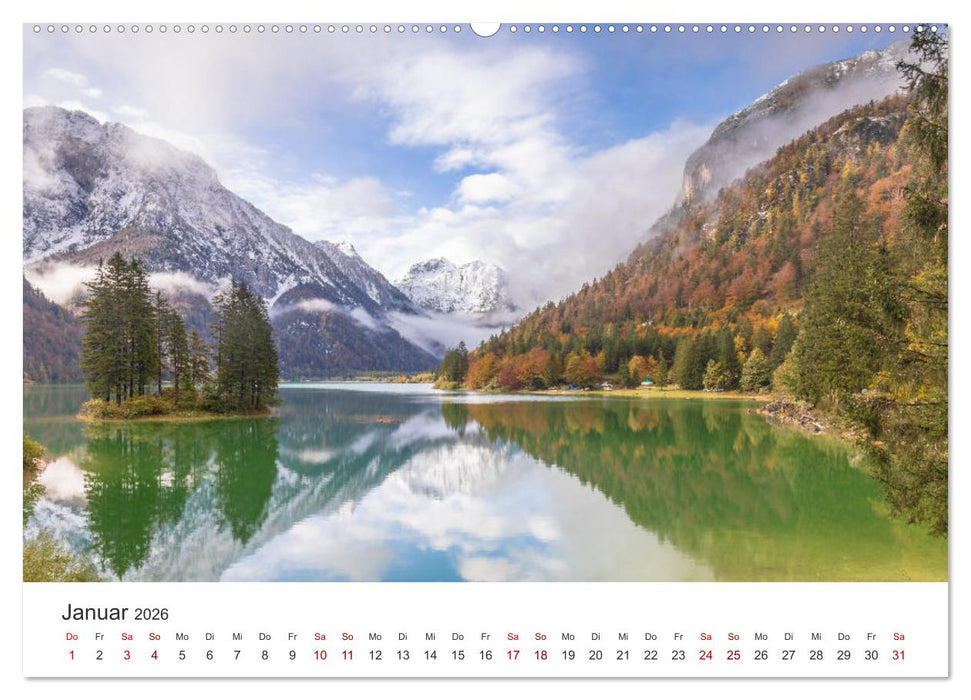 Bezaubernde Bergseen (CALVENDO Premium Wandkalender 2026)