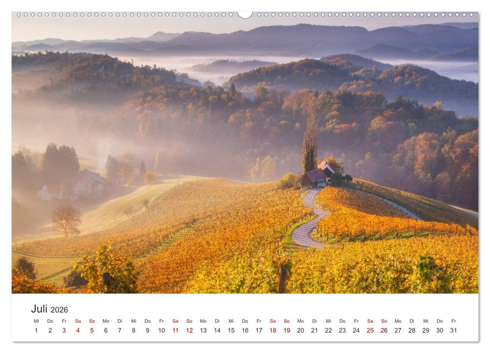 Leidenschaft Landschaften (CALVENDO Premium Wandkalender 2026)