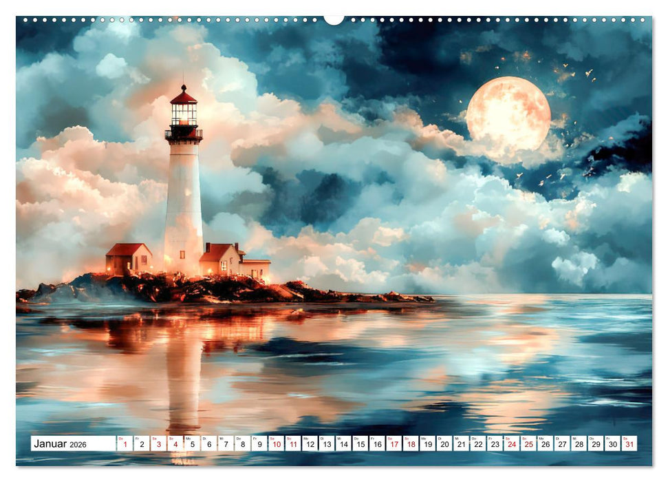 Wellenwächter (CALVENDO Premium Wandkalender 2026)