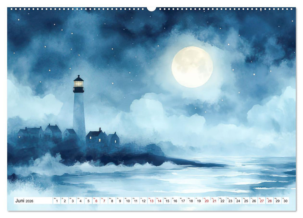 Wellenwächter (CALVENDO Premium Wandkalender 2026)