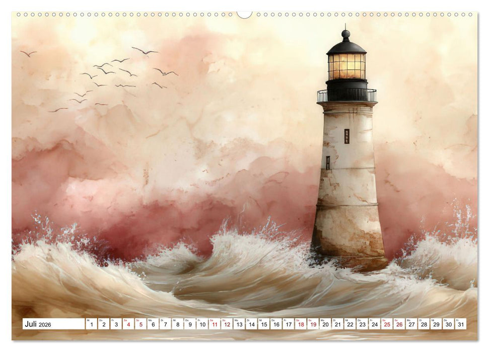 Wellenwächter (CALVENDO Premium Wandkalender 2026)