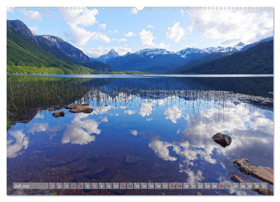 Bekanntes und Unbekanntes Patagonien (CALVENDO Premium Wandkalender 2026)