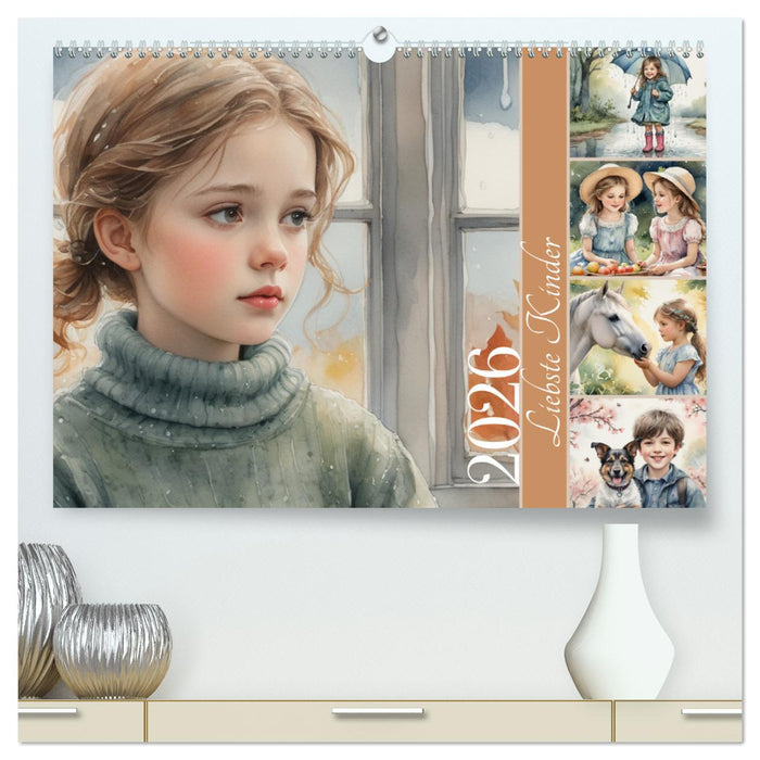 Liebste Kinder (CALVENDO Premium Wandkalender 2026)