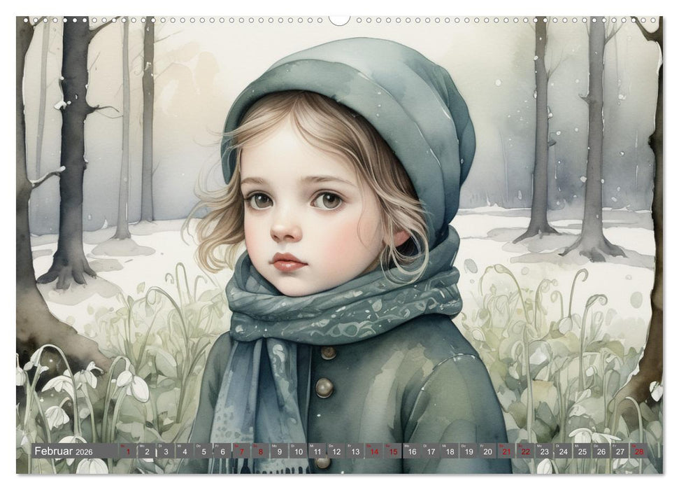 Liebste Kinder (CALVENDO Premium Wandkalender 2026)