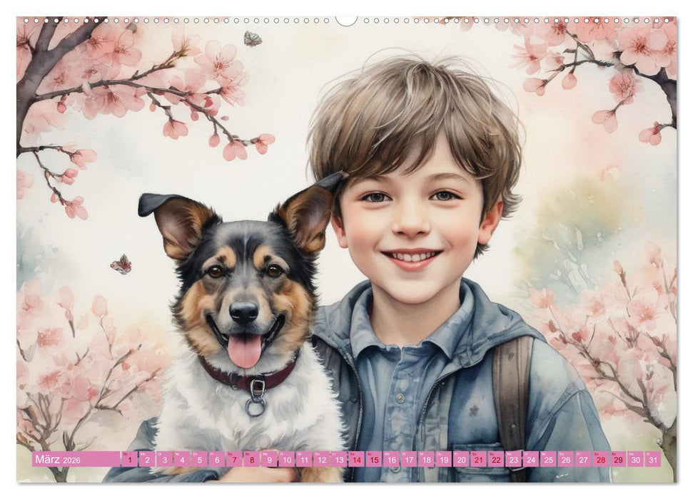 Liebste Kinder (CALVENDO Premium Wandkalender 2026)