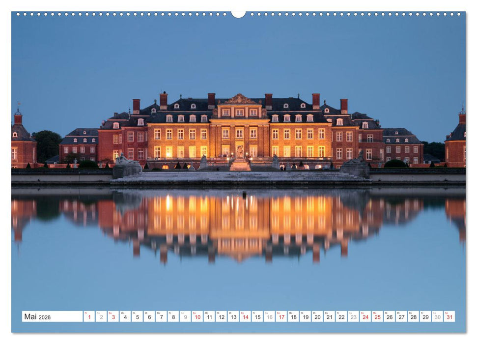 Blaue Stunde in Nordrhein-Westfalen (CALVENDO Premium Wandkalender 2026)